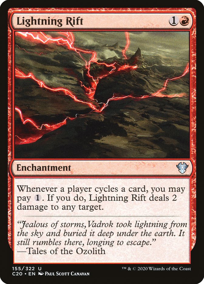 Lightning Rift [Commander 2020] | The Time Vault CA