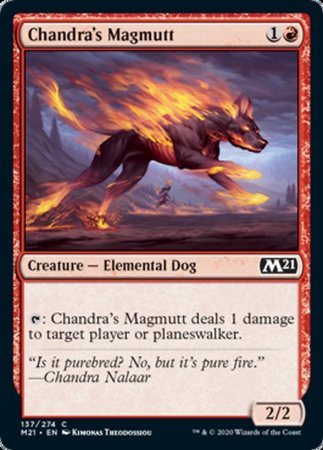 Chandra's Magmutt [Core Set 2021] | The Time Vault CA