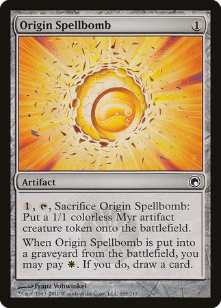 Origin Spellbomb [Scars of Mirrodin] | The Time Vault CA