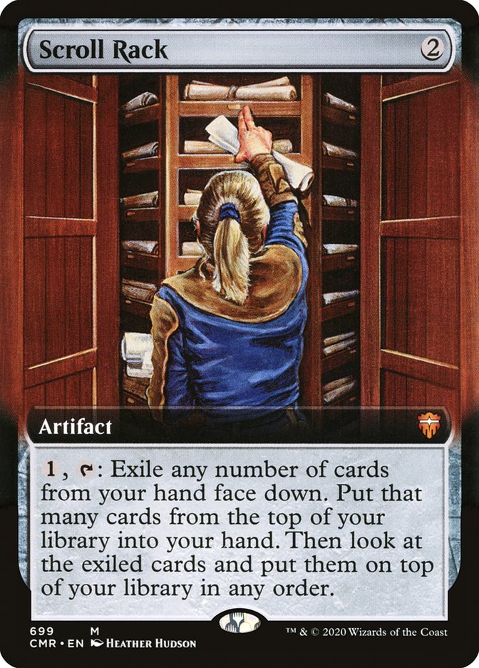 Scroll Rack (Extended Art) [Commander Legends] | The Time Vault CA