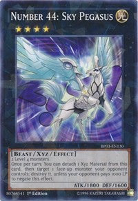 Number 44: Sky Pegasus (Shatterfoil) [BP03-EN130] Rare | The Time Vault CA