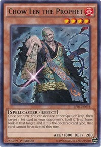 Chow Len the Prophet [BP03-EN093] Rare | The Time Vault CA