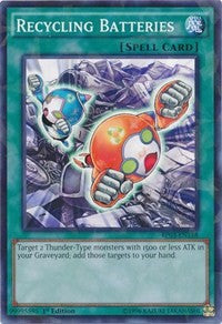 Recycling Batteries (Shatterfoil) [BP03-EN158] Common | The Time Vault CA