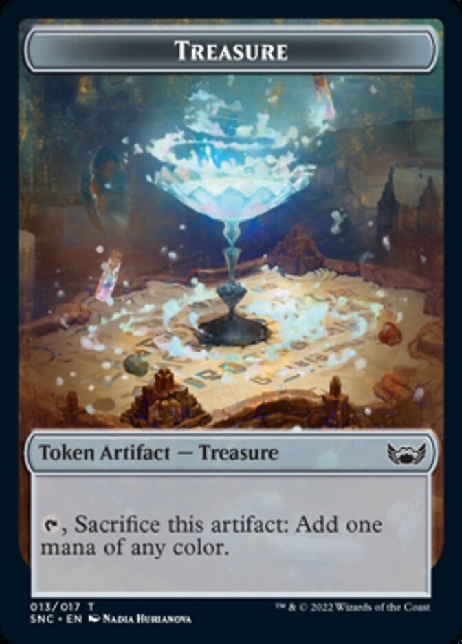 Treasure Token (013) [Streets of New Capenna Tokens] | The Time Vault CA