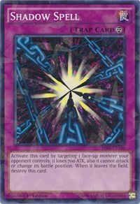 Shadow Spell (Shatterfoil) [BP03-EN198] Common | The Time Vault CA