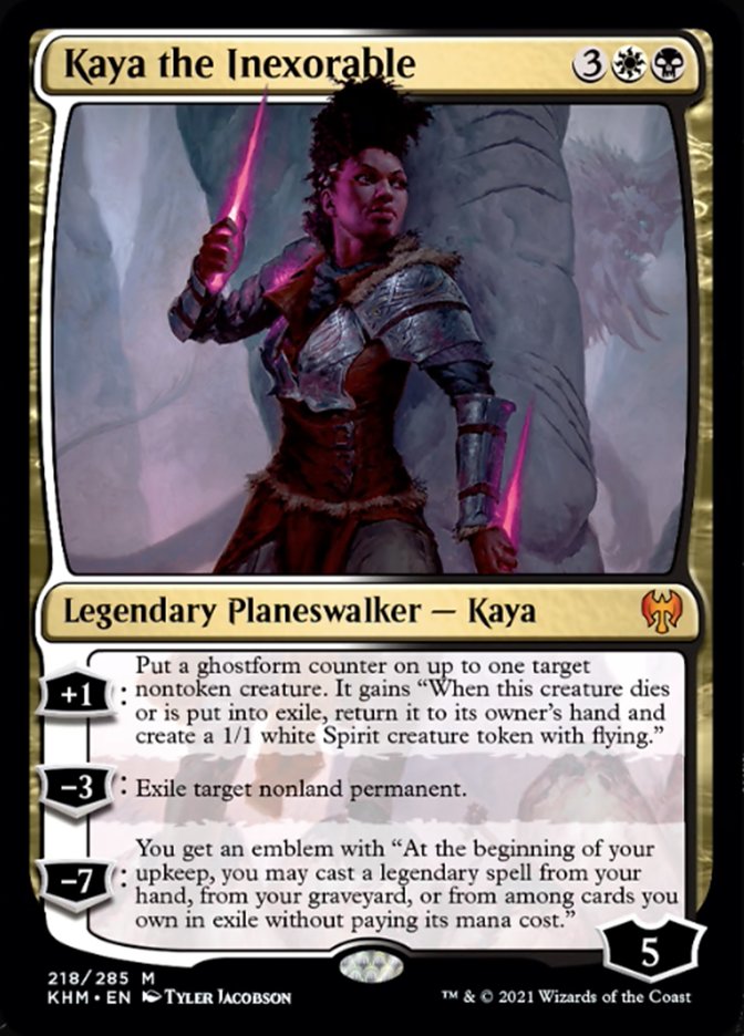 Kaya the Inexorable [Kaldheim] | The Time Vault CA