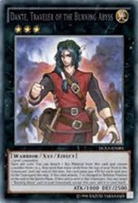 Dante, Traveler of the Burning Abyss [DUEA-EN085] Secret Rare | The Time Vault CA