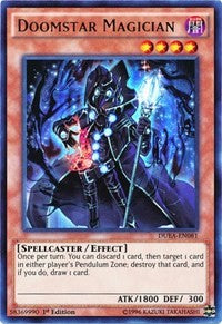 Doomstar Magician [DUEA-EN081] Ultra Rare | The Time Vault CA