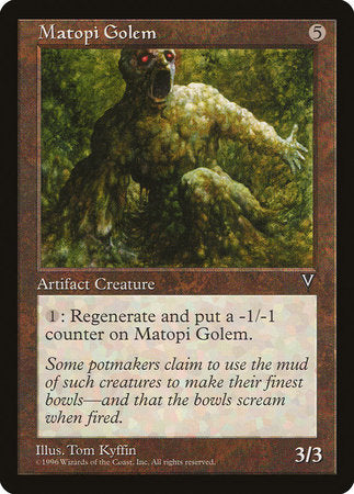 Matopi Golem [Visions] | The Time Vault CA