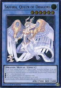 Saffira, Queen of Dragons (UTR) [DUEA-EN050] Ultimate Rare | The Time Vault CA