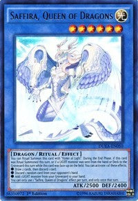 Saffira, Queen of Dragons [DUEA-EN050] Ultra Rare | The Time Vault CA