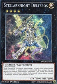 Stellarknight Delteros [DUEA-EN053] Secret Rare | The Time Vault CA