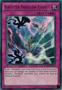 Sinister Shadow Games [DUEA-EN072] Ultra Rare | The Time Vault CA