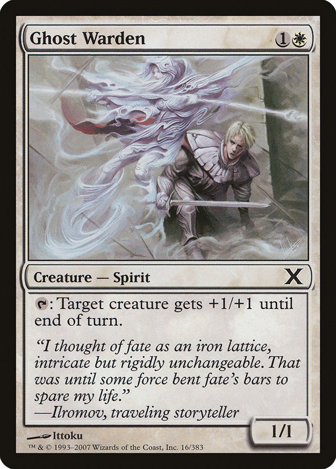 Ghost Warden [Tenth Edition] | The Time Vault CA