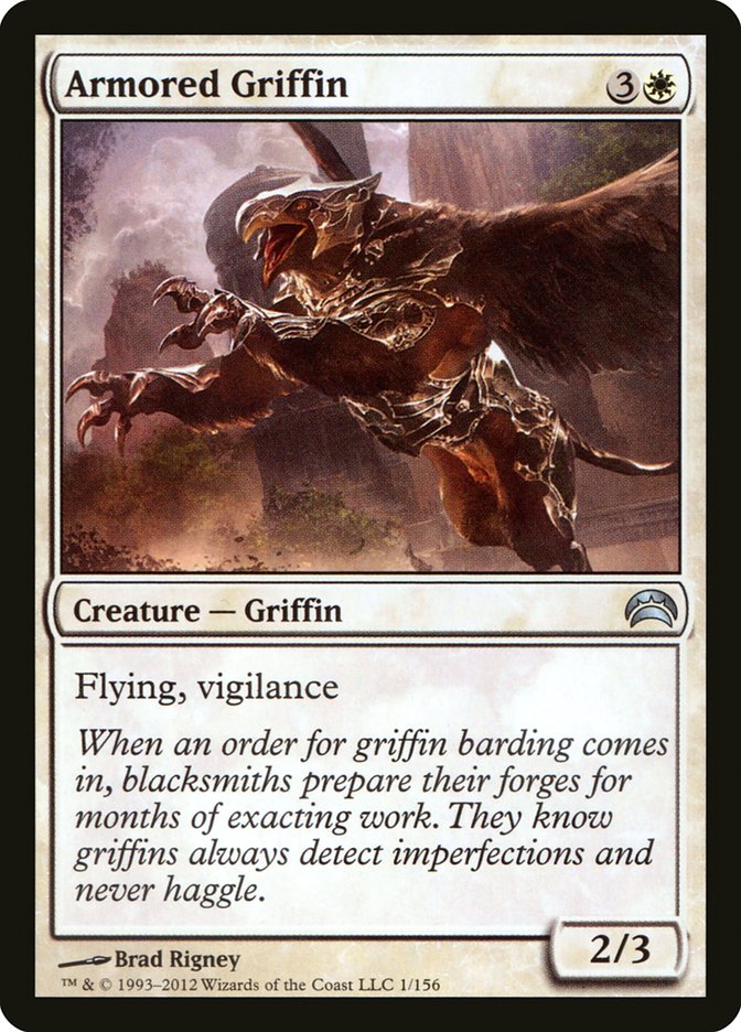 Armored Griffin [Planechase 2012] | The Time Vault CA