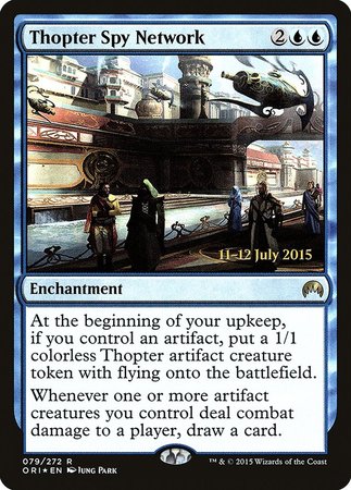 Thopter Spy Network [Magic Origins Promos] | The Time Vault CA