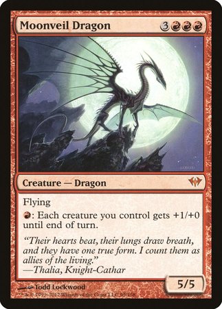 Moonveil Dragon [Dark Ascension] | The Time Vault CA