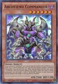 Archfiend Commander [CT11-EN006] Super Rare | The Time Vault CA