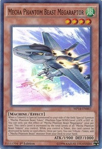 Mecha Phantom Beast Megaraptor [MP14-EN007] Super Rare | The Time Vault CA