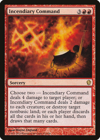 Incendiary Command [Commander 2013] | The Time Vault CA