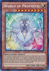 World of Prophecy [MP14-EN081] Secret Rare | The Time Vault CA