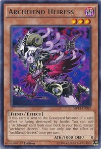 Archfiend Heiress [MP14-EN082] Rare | The Time Vault CA