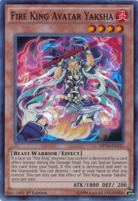 Fire King Avatar Yaksha [MP14-EN121] Super Rare | The Time Vault CA