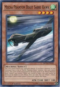 Mecha Phantom Beast Sabre Hawk [MP14-EN149] Common | The Time Vault CA