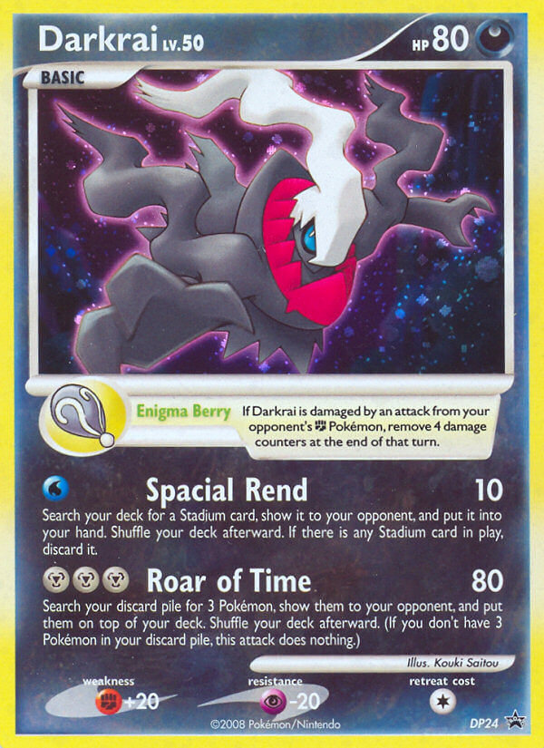 Darkrai (DP24) [Diamond & Pearl: Black Star Promos] | The Time Vault CA