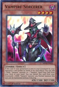 Vampire Sorcerer [MP14-EN151] Ultra Rare | The Time Vault CA