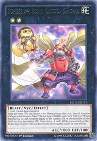 Number 64: Ronin Raccoon Sandayu [MP14-EN161] Rare | The Time Vault CA