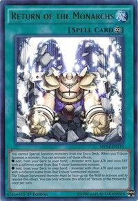 Return of the Monarchs [MP14-EN173] Ultra Rare | The Time Vault CA