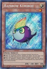 Rainbow Kuriboh [MP14-EN188] Secret Rare | The Time Vault CA