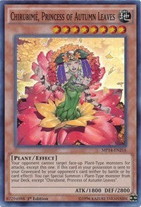 Chirubime, Princess of Autumn Leaves [MP14-EN216] Super Rare | The Time Vault CA