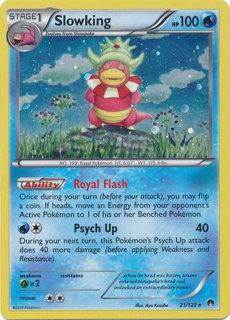 Slowking (21/122) (Cosmos Holo) [XY: BREAKpoint] | The Time Vault CA