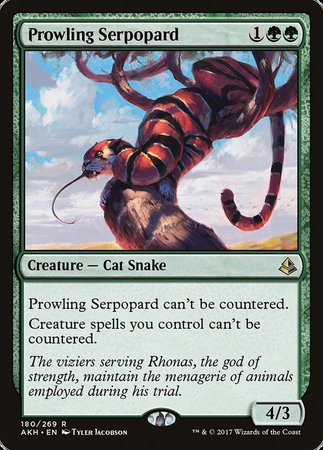 Prowling Serpopard [Amonkhet] | The Time Vault CA