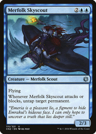 Merfolk Skyscout [Conspiracy: Take the Crown] | The Time Vault CA