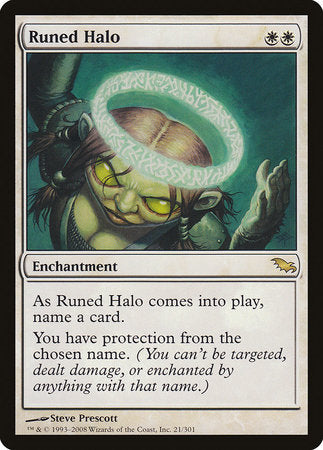 Runed Halo [Shadowmoor] | The Time Vault CA