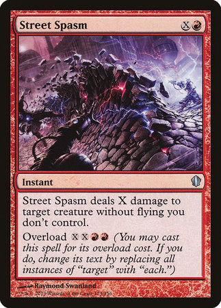 Street Spasm [Commander 2013] | The Time Vault CA