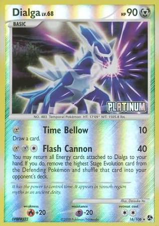 Dialga (16/106) [Burger King Promos: 2009 Collection] | The Time Vault CA