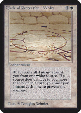 Circle of Protection: White [Limited Edition Alpha] | The Time Vault CA