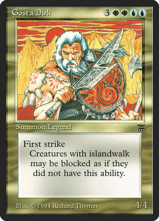 Gosta Dirk [Legends] | The Time Vault CA