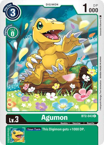 Agumon [BT2-043] [Release Special Booster Ver.1.0] | The Time Vault CA