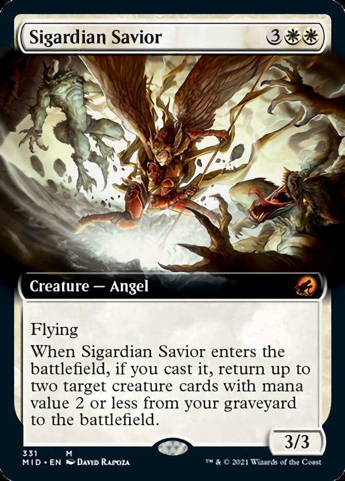 Sigardian Savior (Extended) [Innistrad: Midnight Hunt] | The Time Vault CA