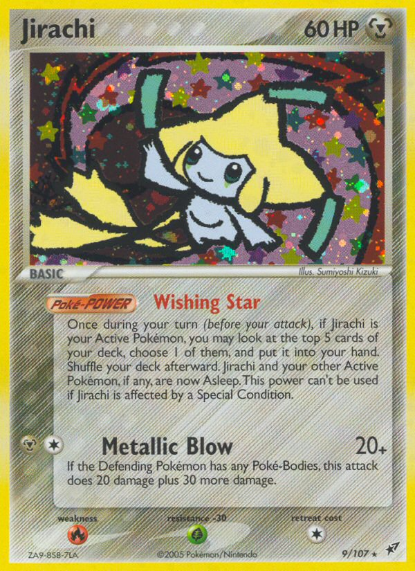 Jirachi (9/107) [EX: Deoxys] | The Time Vault CA