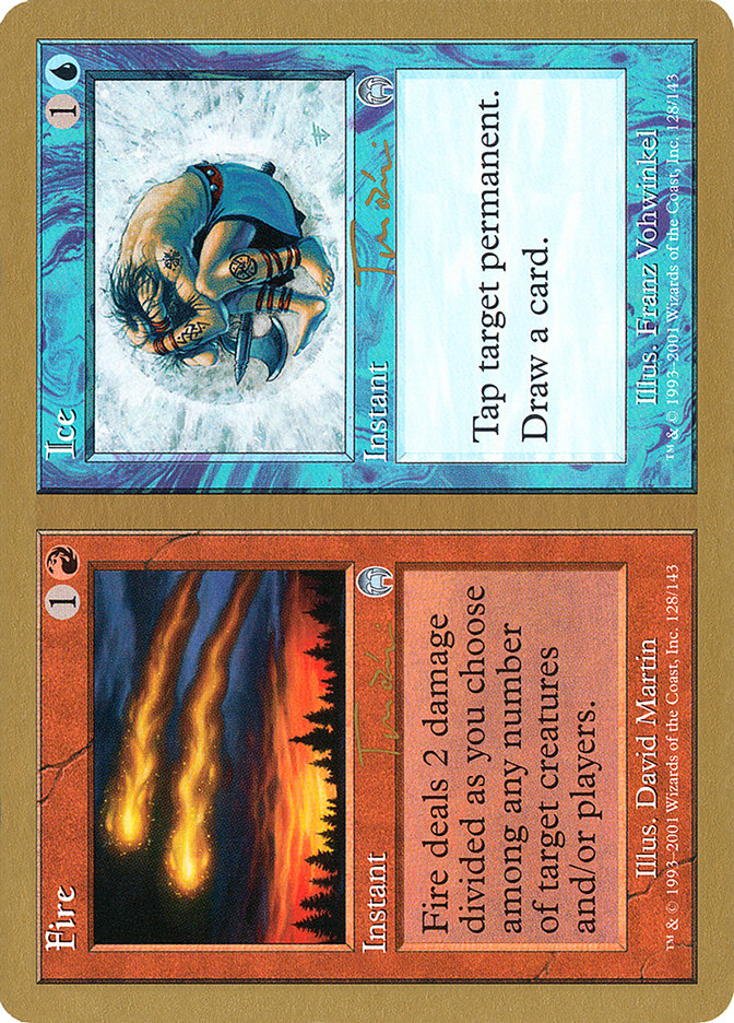 Fire // Ice (Jan Tomcani) [World Championship Decks 2001] | The Time Vault CA