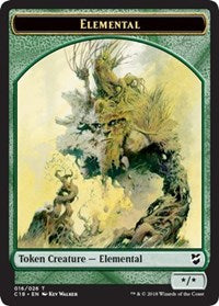 Elemental // Thopter (026) Double-sided Token [Commander 2018 Tokens] | The Time Vault CA