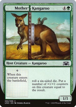 Mother Kangaroo [Unsanctioned] | The Time Vault CA