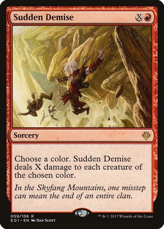 Sudden Demise [Archenemy: Nicol Bolas] | The Time Vault CA