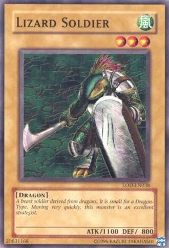 Lizard Soldier [LOD-EN038] Common | The Time Vault CA